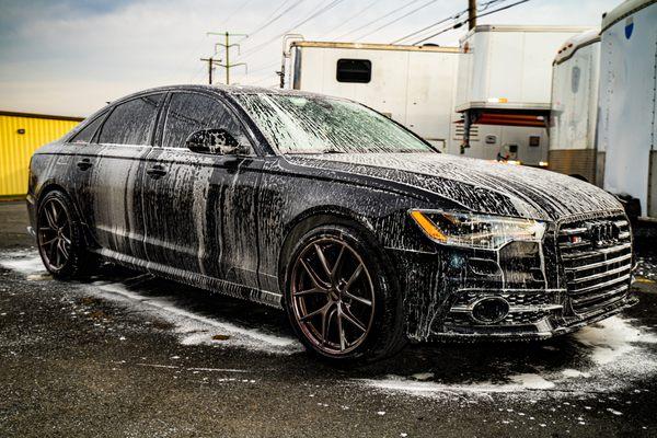 Audi S6 in for a Level 1 Exterior Detail