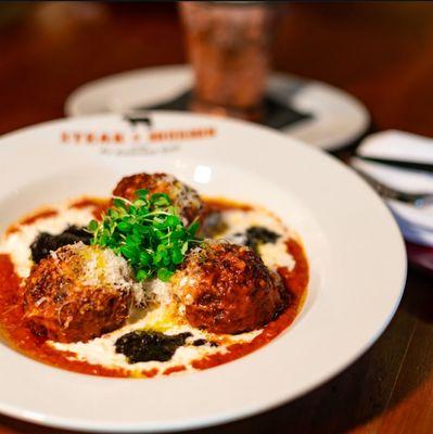 Steak & Bourbon Meatballs