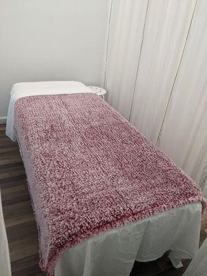 Super clean massage room