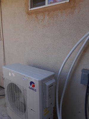 This style of air conditioner can be a very efficient option.