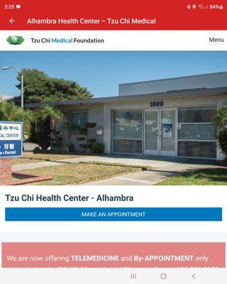 Tzu Chi Health Center for Acupuncture-Alhambra, CA.