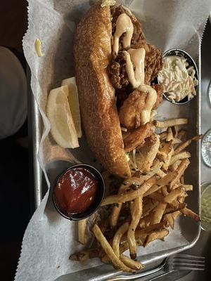 Ship and Oyster Poboy