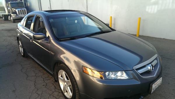 My repaired Acura TL