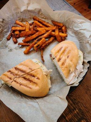 Avocado Turkey Brie Panini