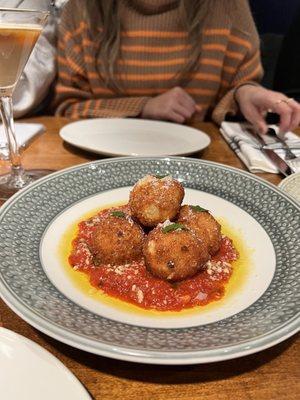 Four Cheese Arancini "Suppli"