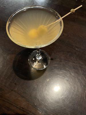 Extra dirty martini.