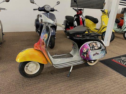 Who knows the story of this Vespa?