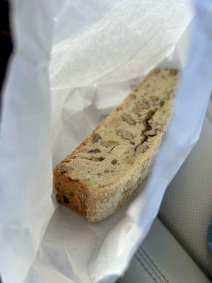 Almond biscotti~