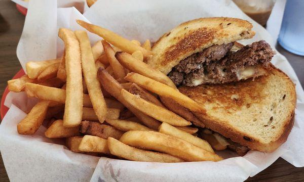 Patty Melt & Fries