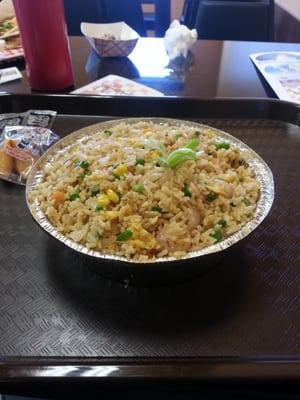 Shrimp fried rice!