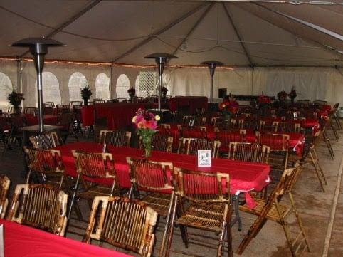 Banquets overlooking the Chippewa River