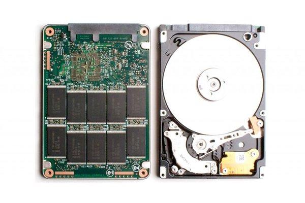 We recommend a solid state over a normal hard drive anyday. Come in for an upgrade and we can show you the mass differences between the two.