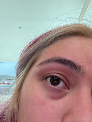 Day of my eyebrow threading (July 3)