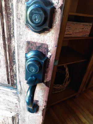 ORIGINAL FRONT DOOR LOCKSET