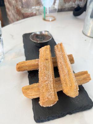 Churros with Chocolate