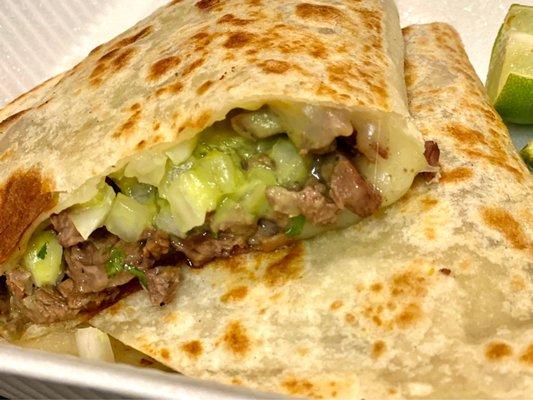 Yummy Carne Asada Cheese Quesadilla