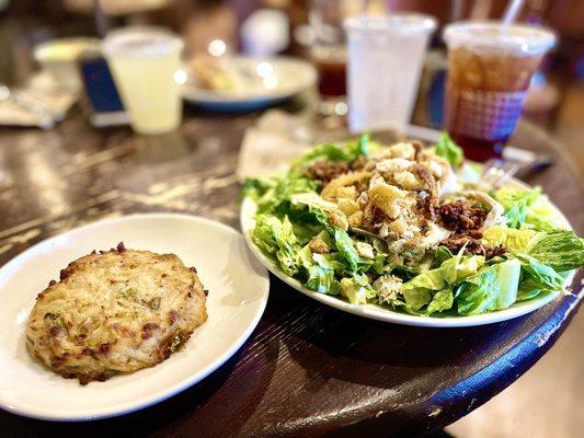 Large Chicken Caesar with Potato Galette