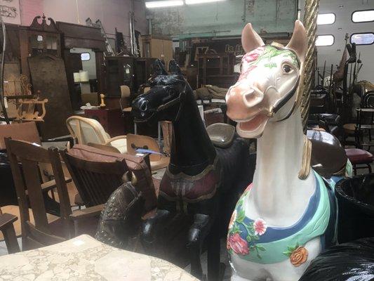 Wooden horses