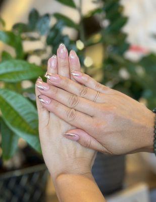 Gel manicure  design