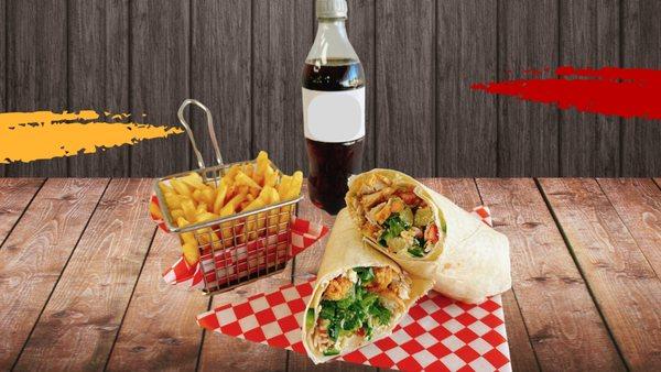 Chicken Wrap Menu