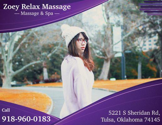 Treat Yourself This Holiday Season at Zoey Relax Massage!