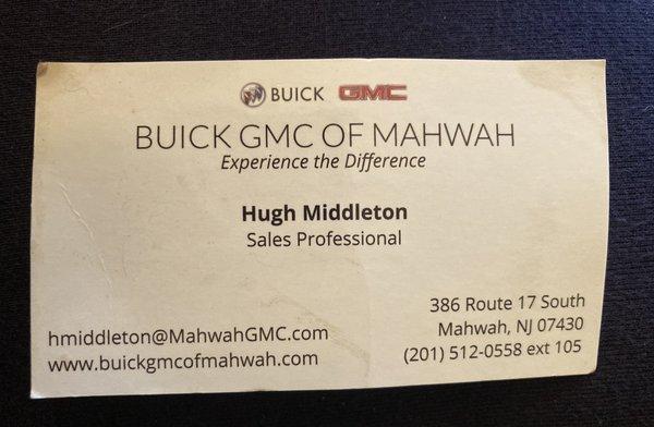 Buick GMC of Mahwah -- thumbs down