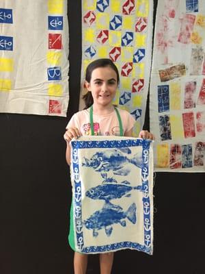 Printmaking at the Summer Academy