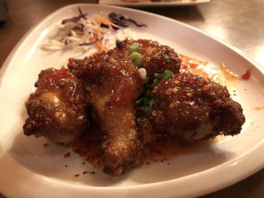 Thai chicken wings