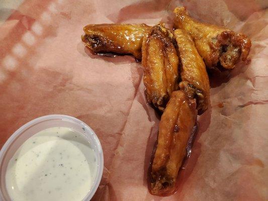 Honey Garlic wings