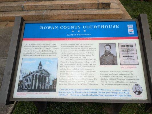 Rowan Museum, the Old Rowan County Courthouse, Salisbury