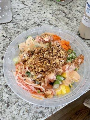 Salmon lovers bowl