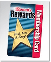 Speedy Rewards Card - Free to sign up. I use it a lot. A better rewards system than other gas stations.