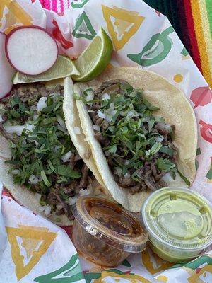 Azada tacos