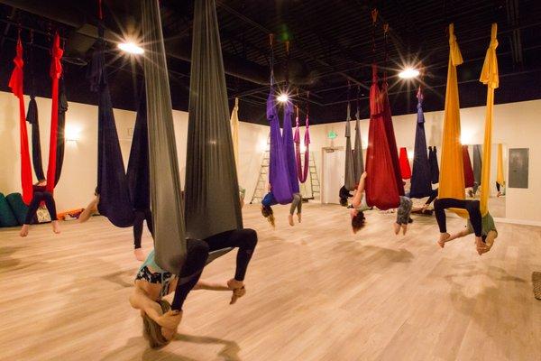 Aerial yoga Saratoga Springs Utah