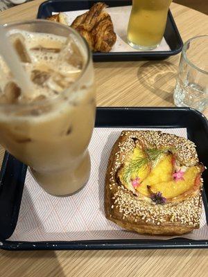 peach danish and chai