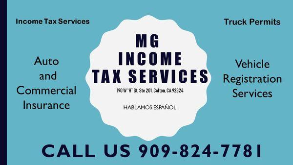 Income Tax Preparation Truck Permits Insurance Registration Services