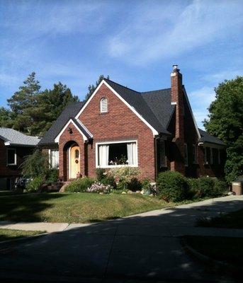 Historic re-roof in Salt Lake City