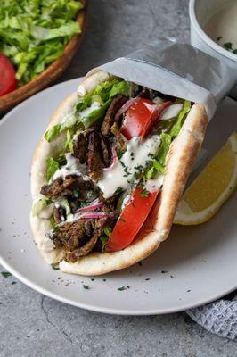 Beef Shawarma Wrap