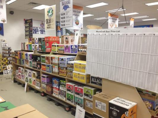 Northeast/Mid-Atlantic Craft Aisle