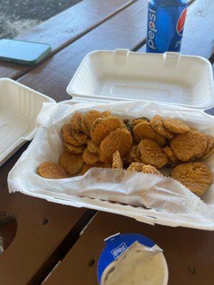 Fried Pickles! Really good