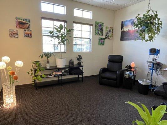 One of WholeMind's treatment rooms