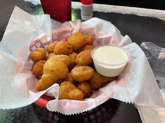 Fried mushrooms