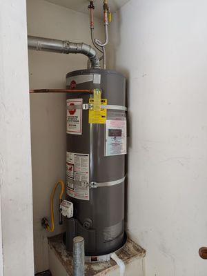 50g gas water heater replacement