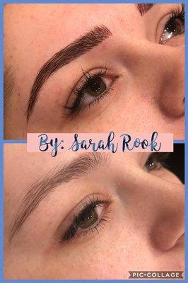 Microblading. Make up free brows for the win.