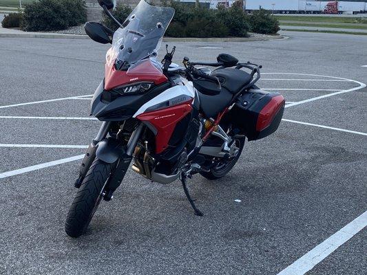 Ducati Multistrada v4s motocycle