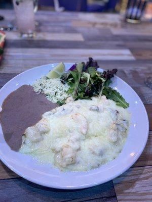 Enchiladas de Camaron