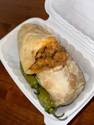 OSO Burrito W/ Carne Asasa