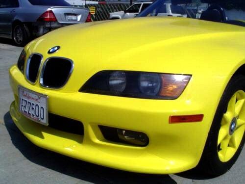 BMW z3 replica made on a Mazda Miata chassis