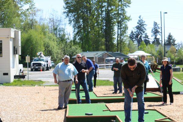 Boeing minigolf events are the best!