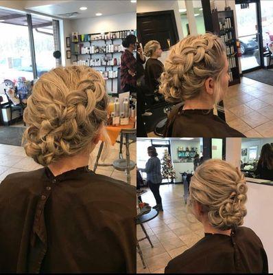 Formal updo